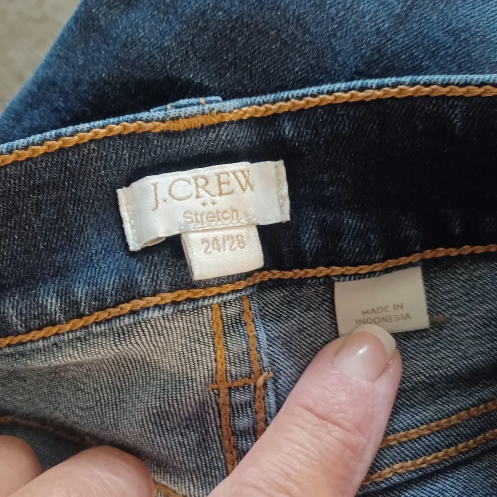 J. Crew Cropped Cigarette Jeans Sz 24